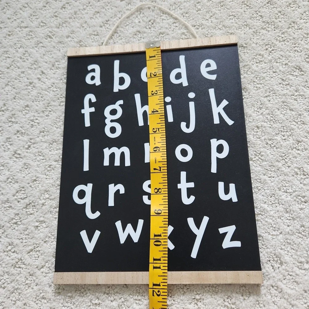 Kids Toddler Alphabet Wall Decor Learning Educational Art‎